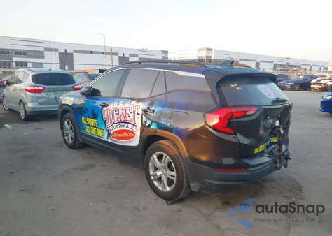 2018 GMC Terrain Sle from USA, damaged, VIN 3GKALMEV8JL344174